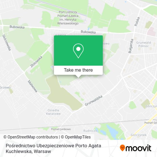 Pośrednictwo Ubezpieczeniowe Porto Agata Kuchlewska map