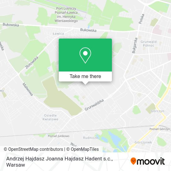 Andrzej Hajdasz Joanna Hajdasz Hadent s.c. map