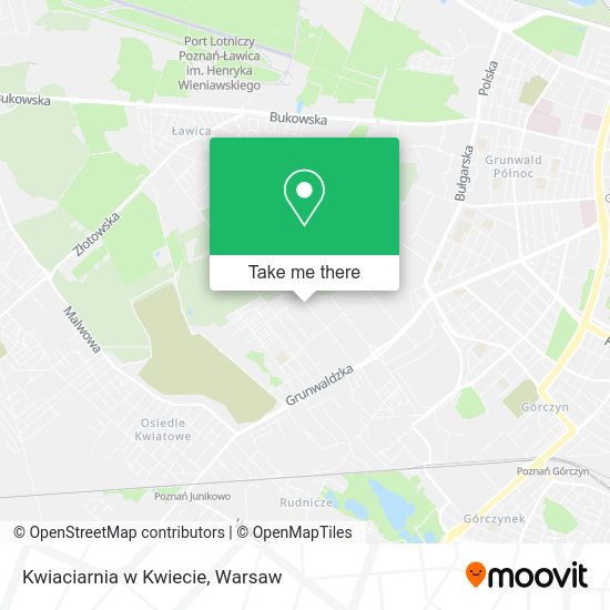 Kwiaciarnia w Kwiecie map