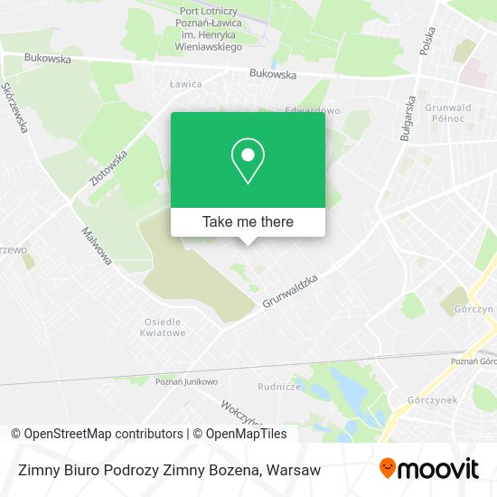 Zimny Biuro Podrozy Zimny Bozena map