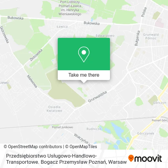 Przedsiębiorstwo Usługowo-Handlowo-Transportowe. Bogacz Przemysław Poznań map