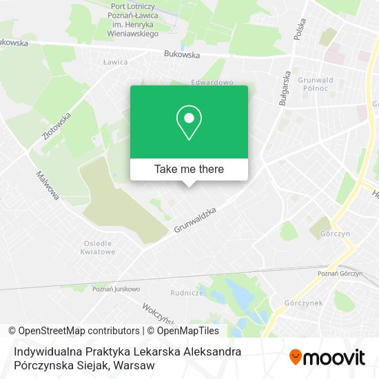 Indywidualna Praktyka Lekarska Aleksandra Pórczynska Siejak map