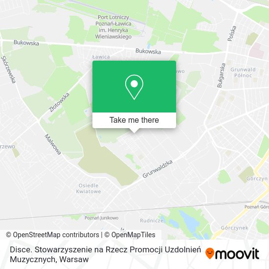 Disce. Stowarzyszenie na Rzecz Promocji Uzdolnień Muzycznych map