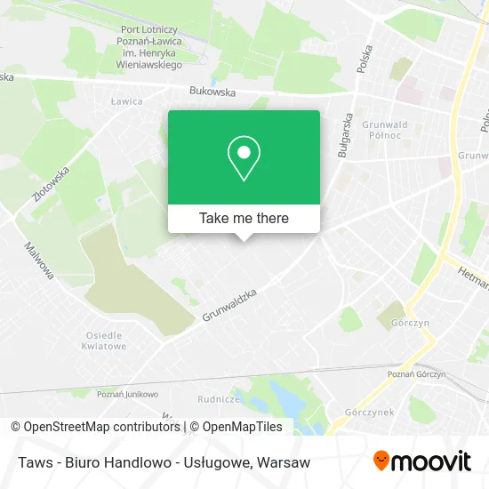 Карта Taws - Biuro Handlowo - Usługowe