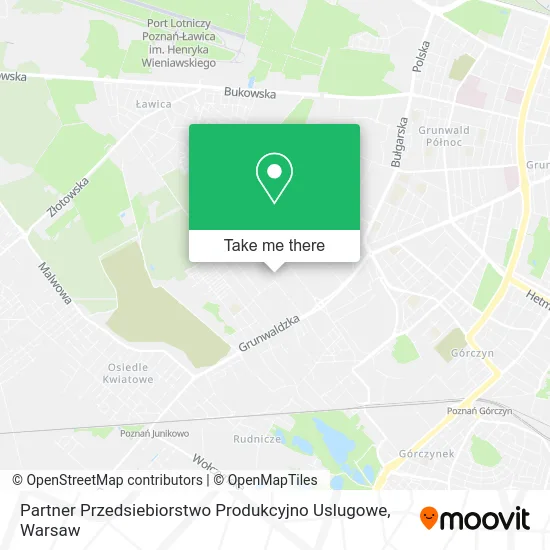 Карта Partner Przedsiebiorstwo Produkcyjno Uslugowe