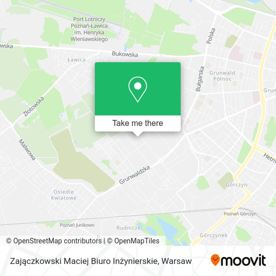 Zajączkowski Maciej Biuro Inżynierskie map