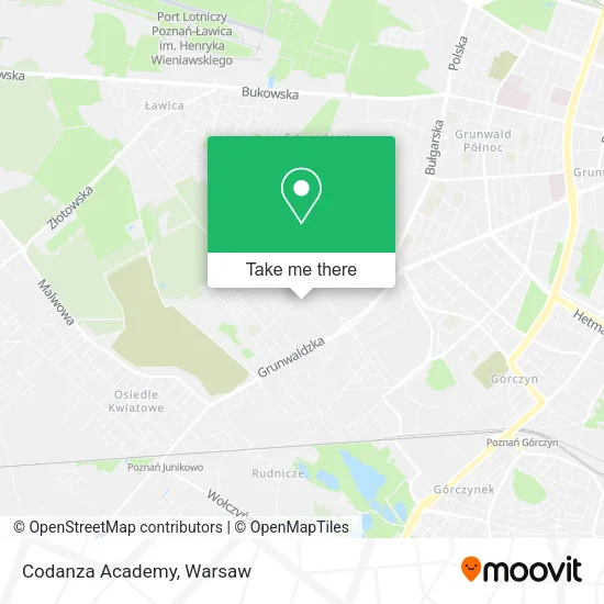 Карта Codanza Academy