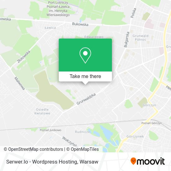 Serwer.Io - Wordpress Hosting map