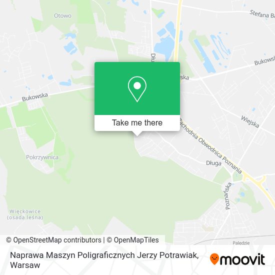 Naprawa Maszyn Poligraficznych Jerzy Potrawiak map