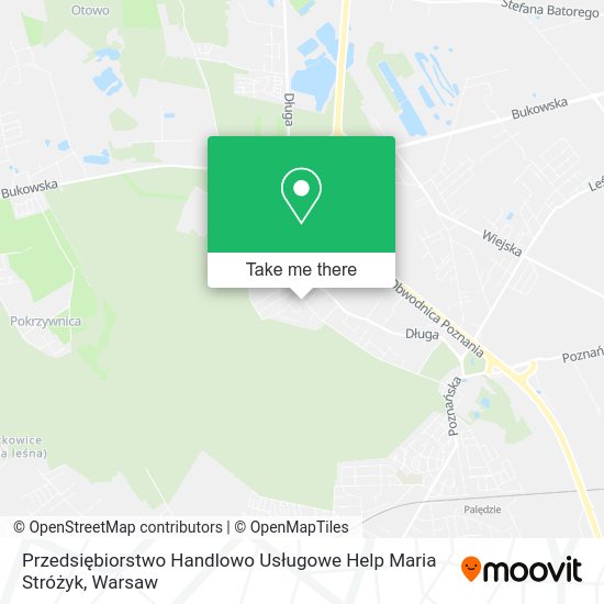 Przedsiębiorstwo Handlowo Usługowe Help Maria Stróżyk map