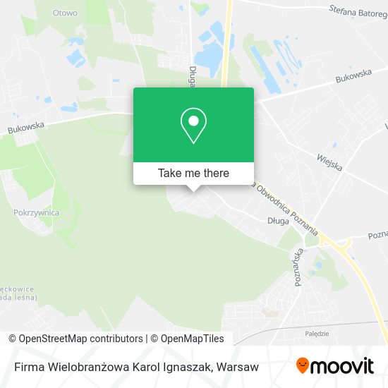 Firma Wielobranżowa Karol Ignaszak map