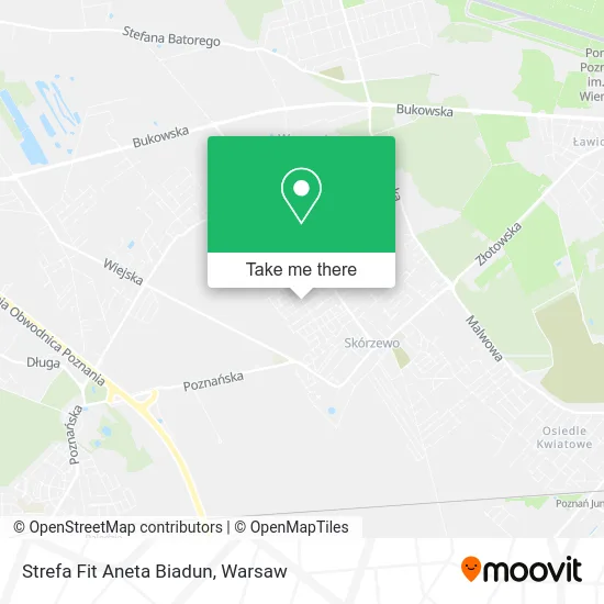 Карта Strefa Fit Aneta Biadun