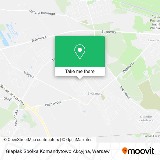 Glapiak Spółka Komandytowo Akcyjna map