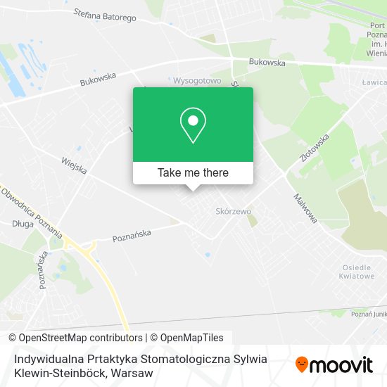 Indywidualna Prtaktyka Stomatologiczna Sylwia Klewin-Steinböck map