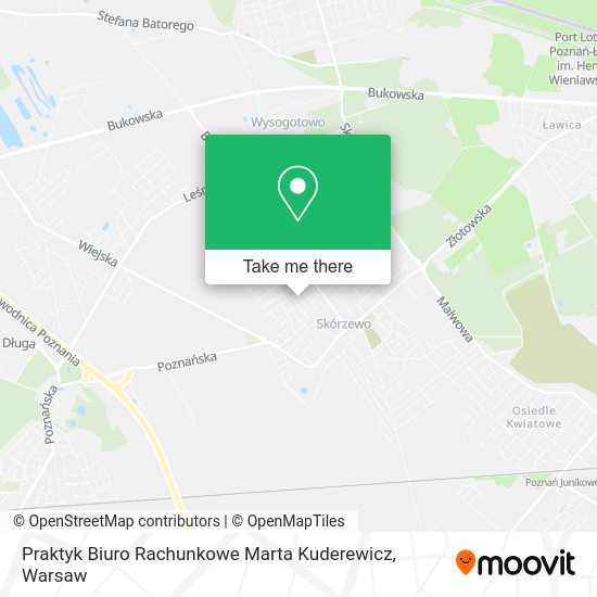 Praktyk Biuro Rachunkowe Marta Kuderewicz map