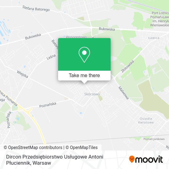 Dircon Przedsiębiorstwo Usługowe Antoni Płuciennik map