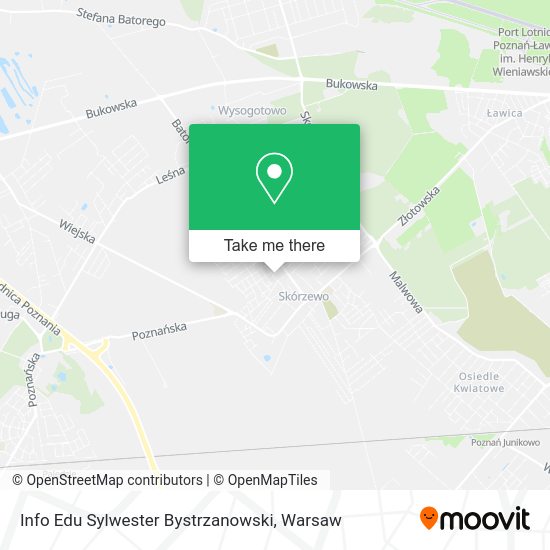 Info Edu Sylwester Bystrzanowski map