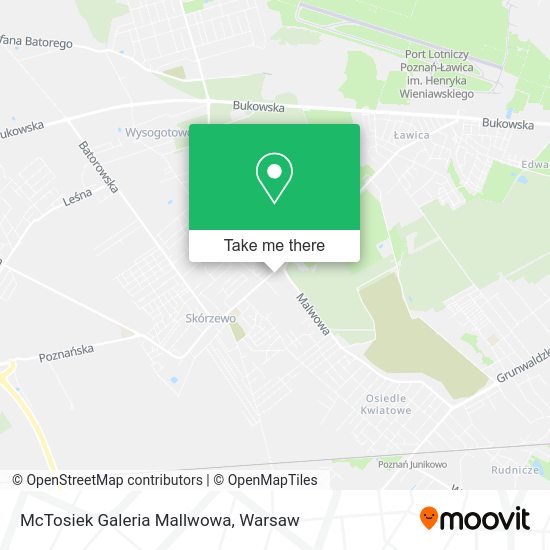 McTosiek Galeria Mallwowa map