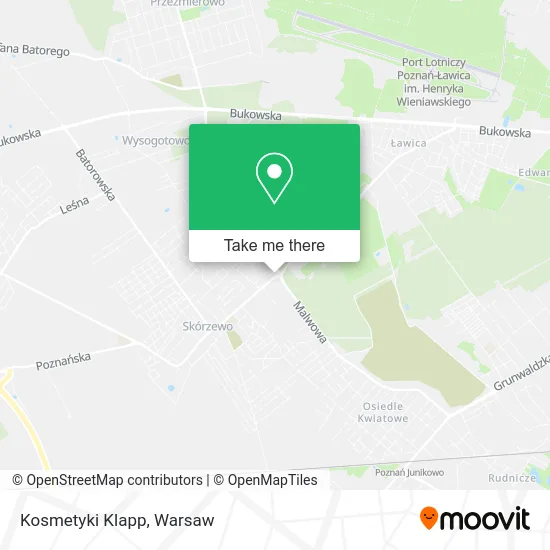 Карта Kosmetyki Klapp