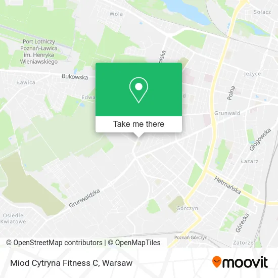 Карта Miod Cytryna Fitness C
