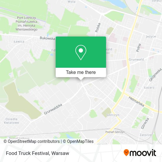 Food Truck Festival map