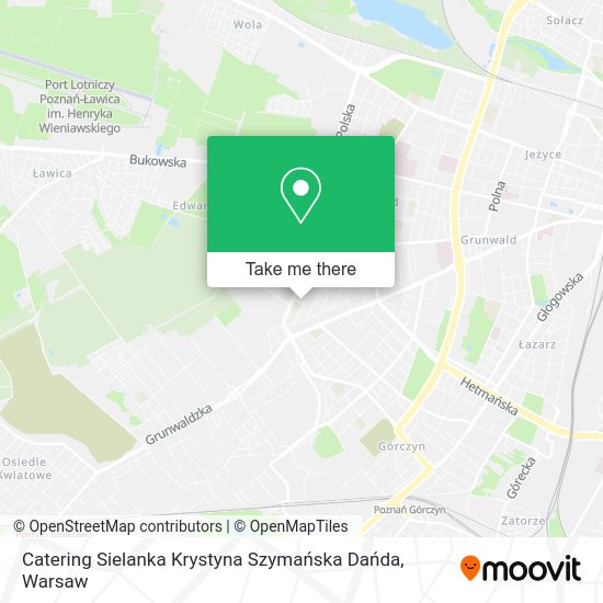 Карта Catering Sielanka Krystyna Szymańska Dańda