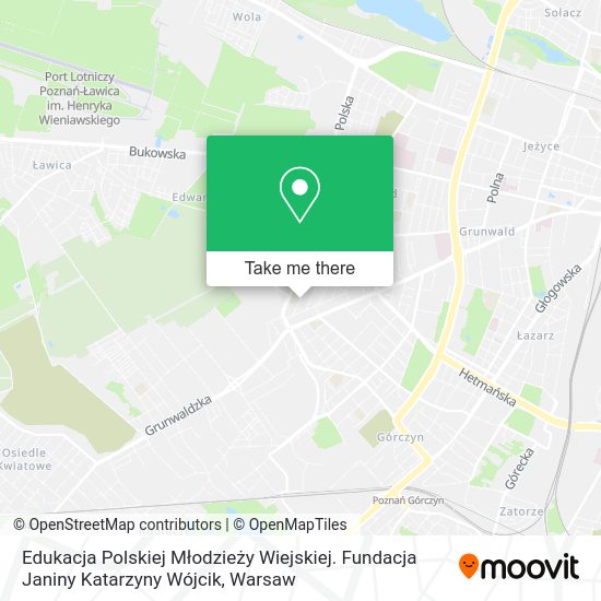 Edukacja Polskiej Młodzieży Wiejskiej. Fundacja Janiny Katarzyny Wójcik map