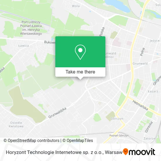 Карта Horyzont Technologie Internetowe sp. z o.o.