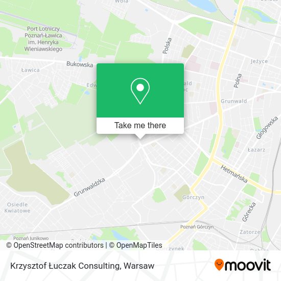 Krzysztof Łuczak Consulting map