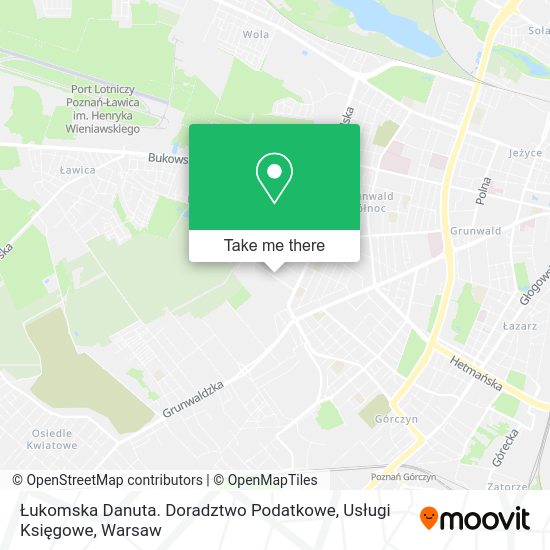 Łukomska Danuta. Doradztwo Podatkowe, Usługi Księgowe map