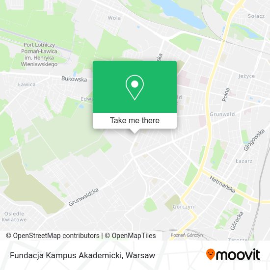 Fundacja Kampus Akademicki map