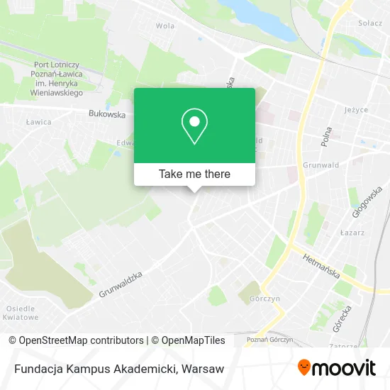 Карта Fundacja Kampus Akademicki