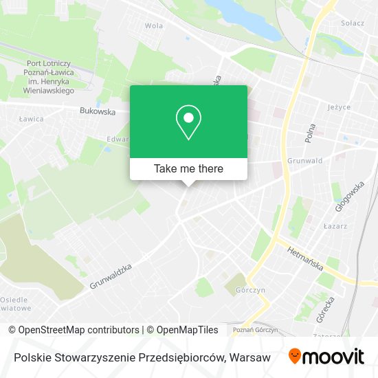 Polskie Stowarzyszenie Przedsiębiorców map