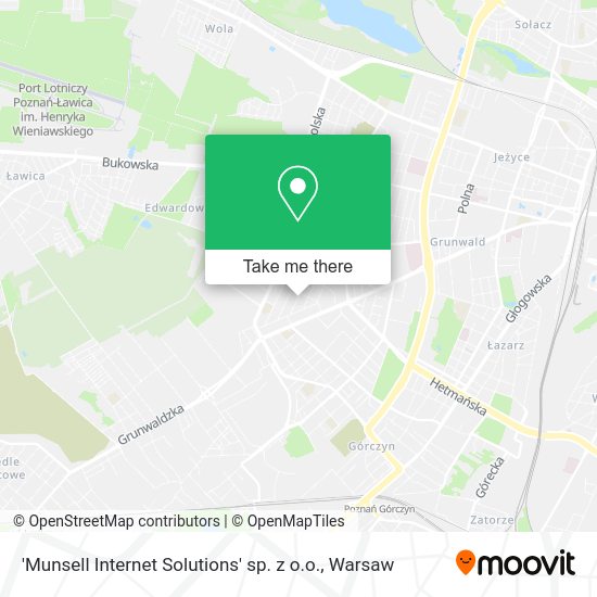 'Munsell Internet Solutions' sp. z o.o. map