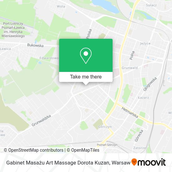 Gabinet Masażu Art Massage Dorota Kuzan map