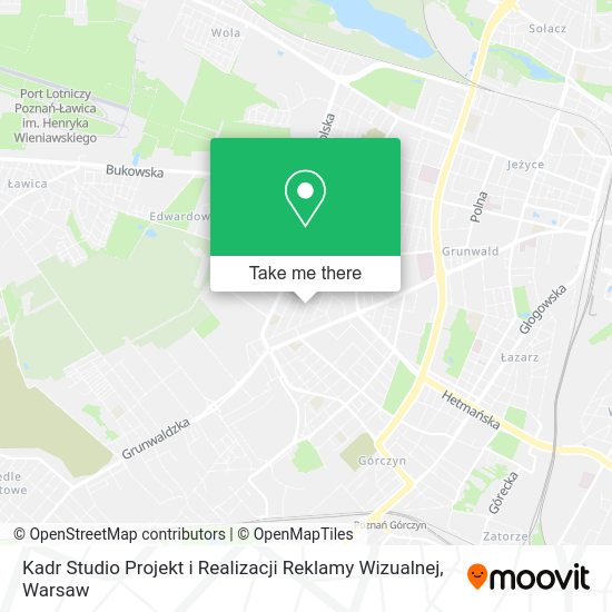 Kadr Studio Projekt i Realizacji Reklamy Wizualnej map