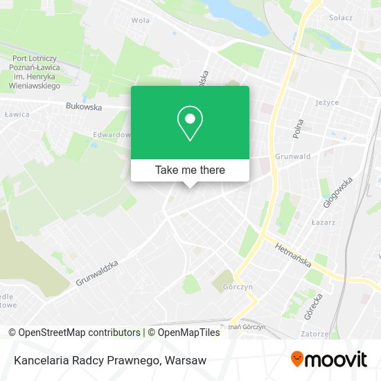 Kancelaria Radcy Prawnego map