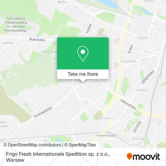 Карта Frigo Fresh Internationale Spedition sp. z o.o.