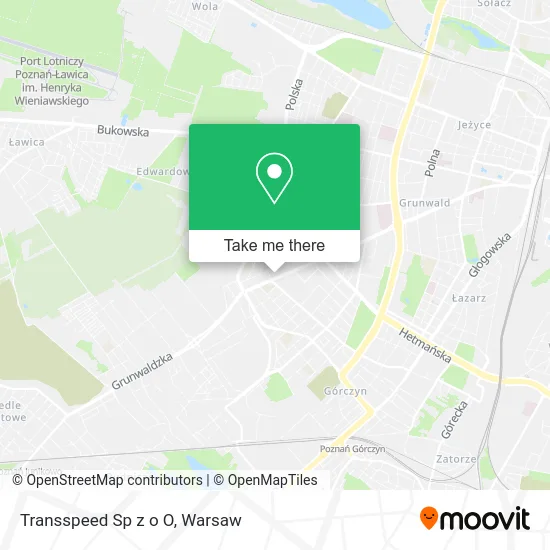 Карта Transspeed Sp z o O