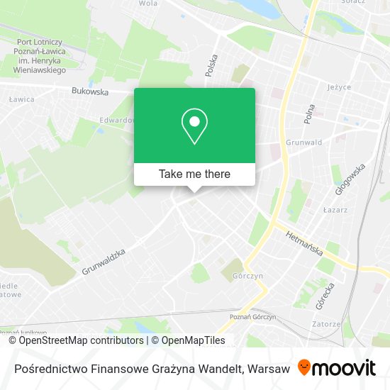 Pośrednictwo Finansowe Grażyna Wandelt map