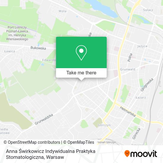 Anna Świrkowicz Indywidualna Praktyka Stomatologiczna map