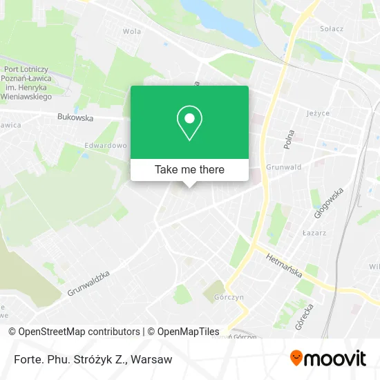 Карта Forte. Phu. Stróżyk Z.