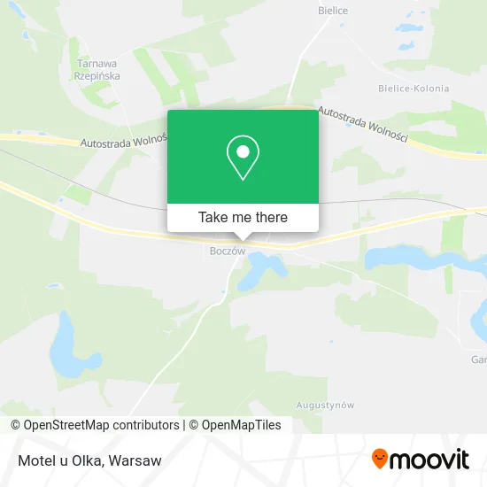 Карта Motel u Olka
