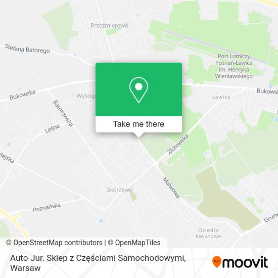 Auto-Jur. Sklep z Częściami Samochodowymi map