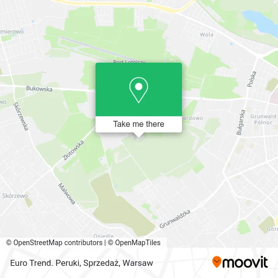 Карта Euro Trend. Peruki, Sprzedaż