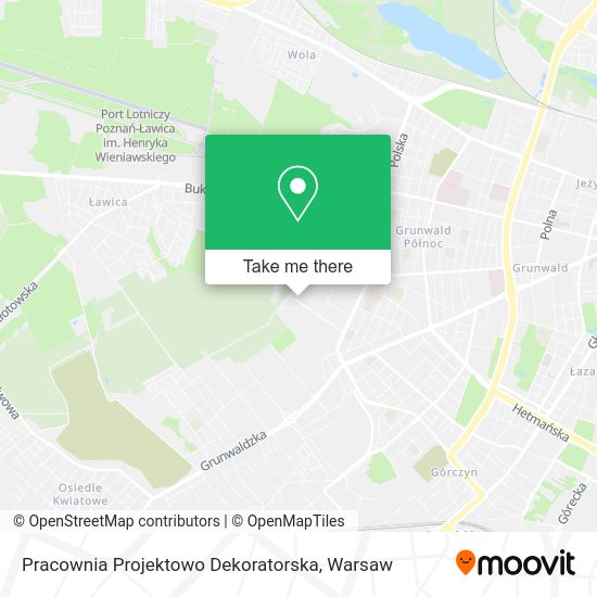 Pracownia Projektowo Dekoratorska map