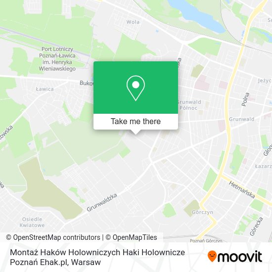 Montaż Haków Holowniczych Haki Holownicze Poznań Ehak.pl map