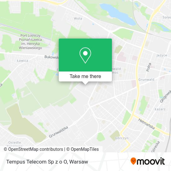 Tempus Telecom Sp z o O map