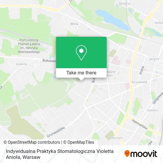 Indywidualna Praktyka Stomatologiczna Violetta Anioła map