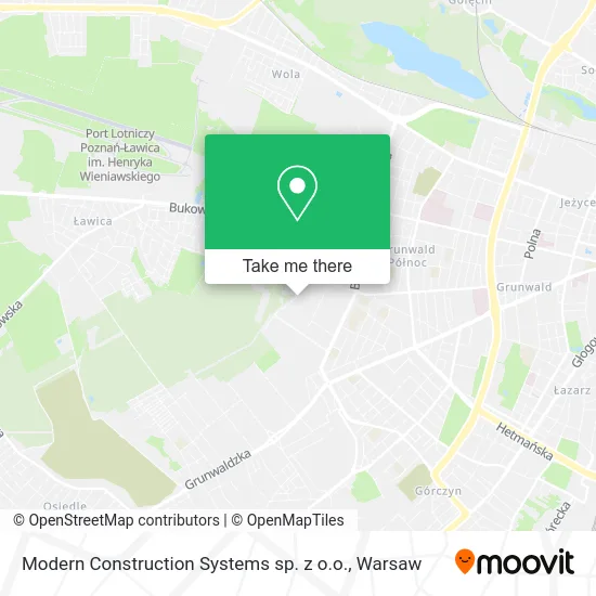 Карта Modern Construction Systems sp. z o.o.
